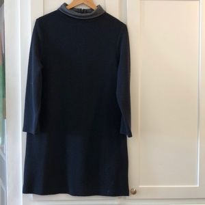 French Connection dress with mock turtleneck